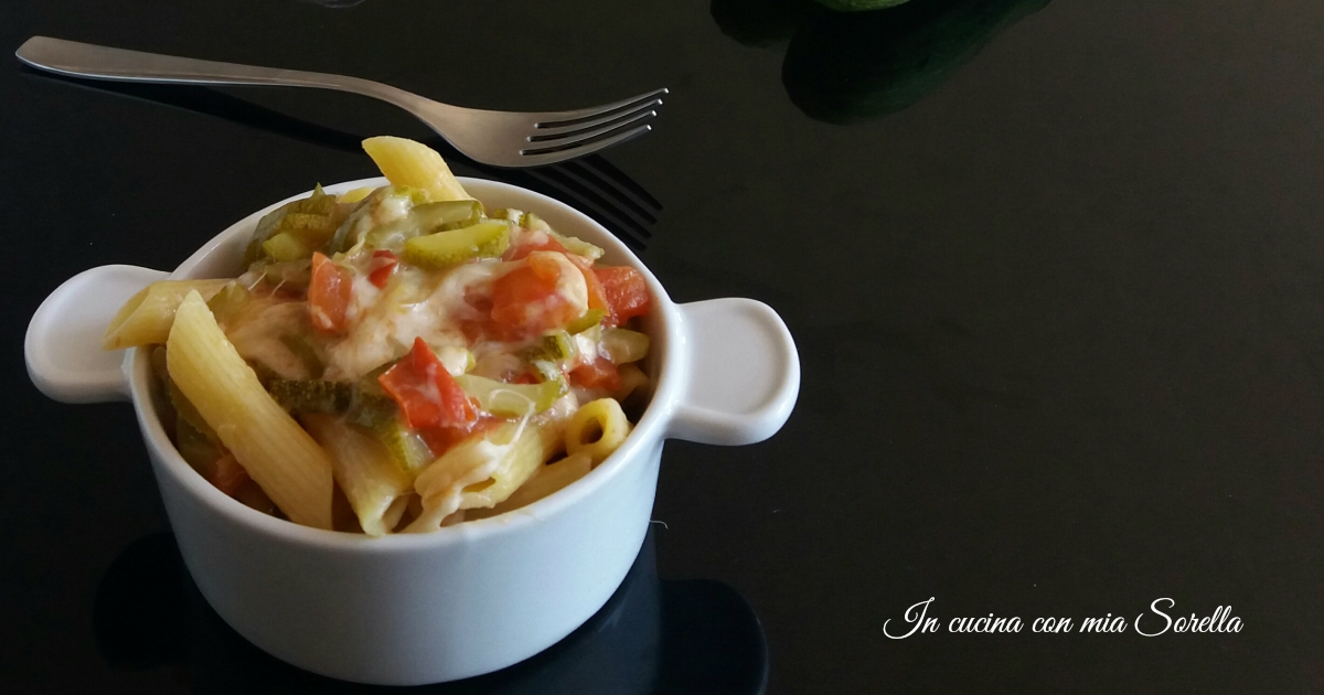 Pasta estiva tricolore – ricetta velocissima e sfiziosa