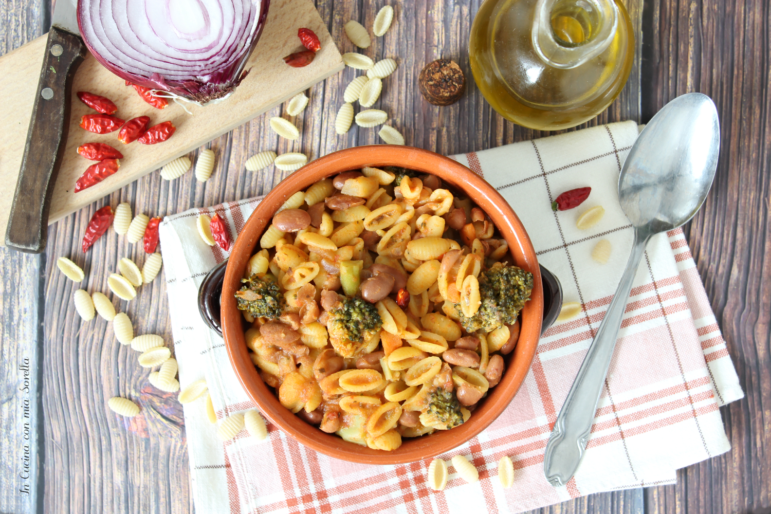 Pasta fagioli e broccoli