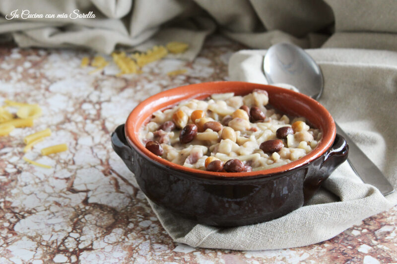 Pasta fagioli e ceci – ricetta umbra