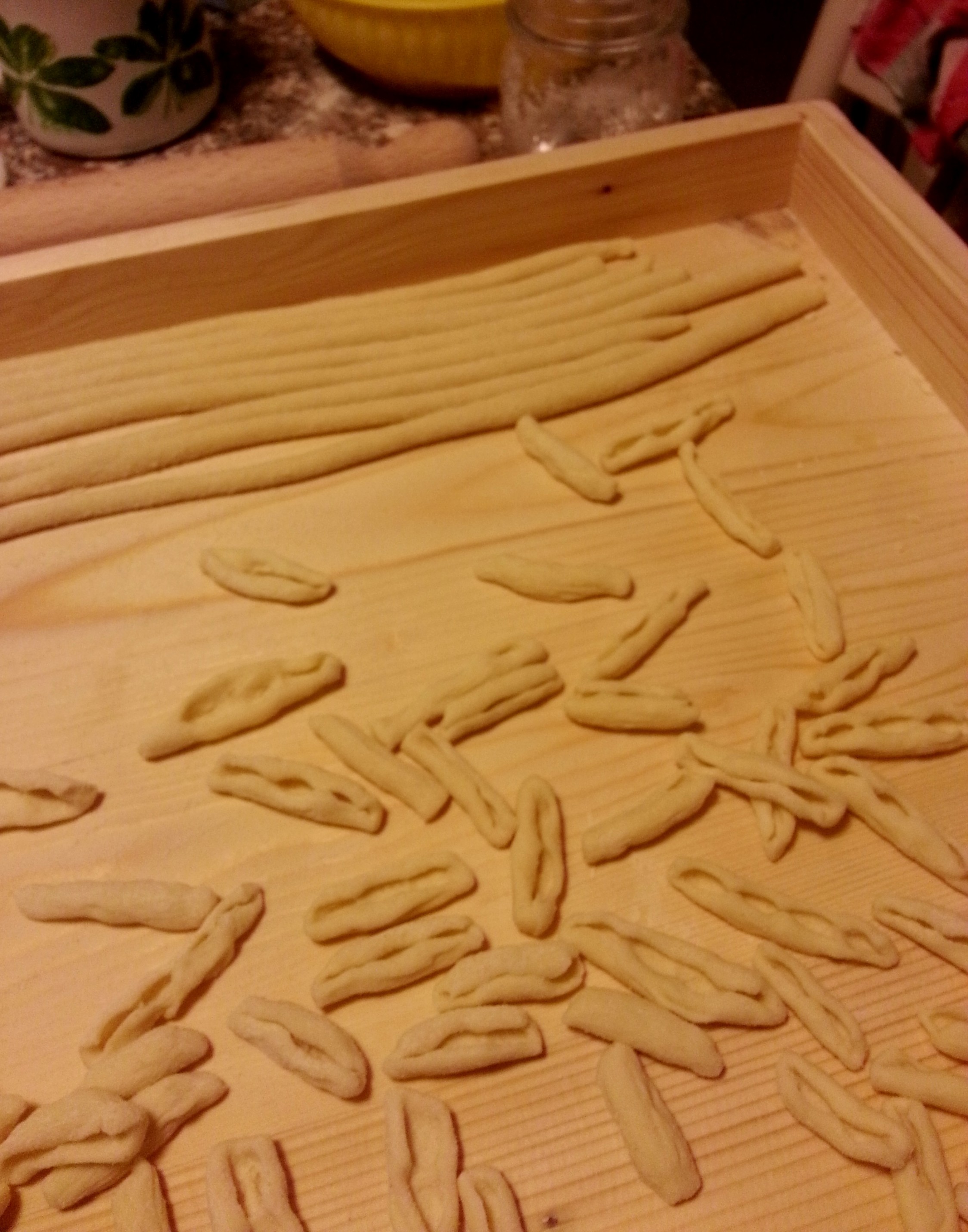 Pasta fatta in casa: i cavatelli lucani