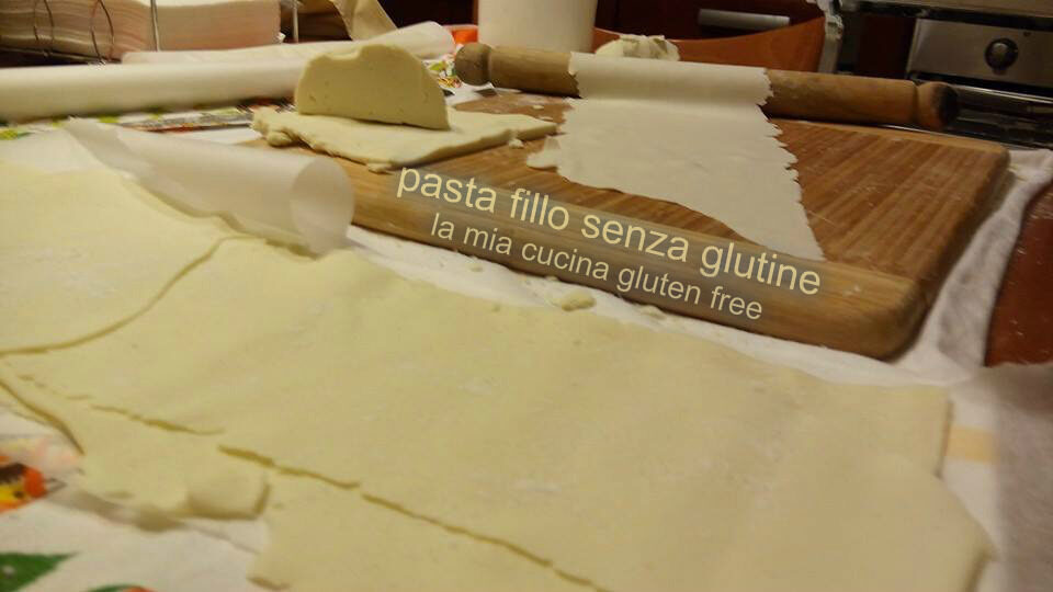 Pasta fillo senza glutine