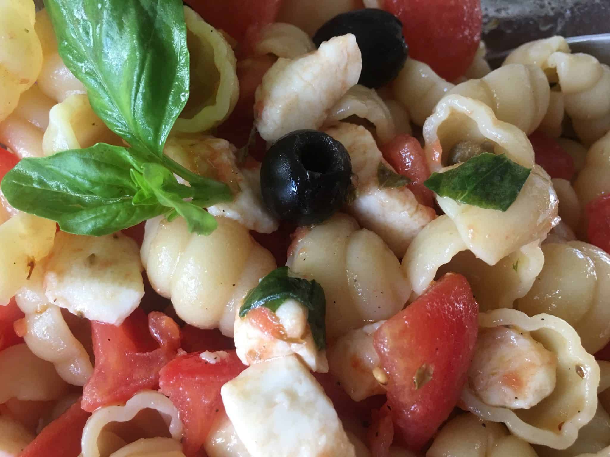 Pasta fredda al profumo d’estate