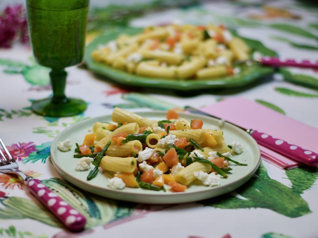 Pasta fredda al salmone