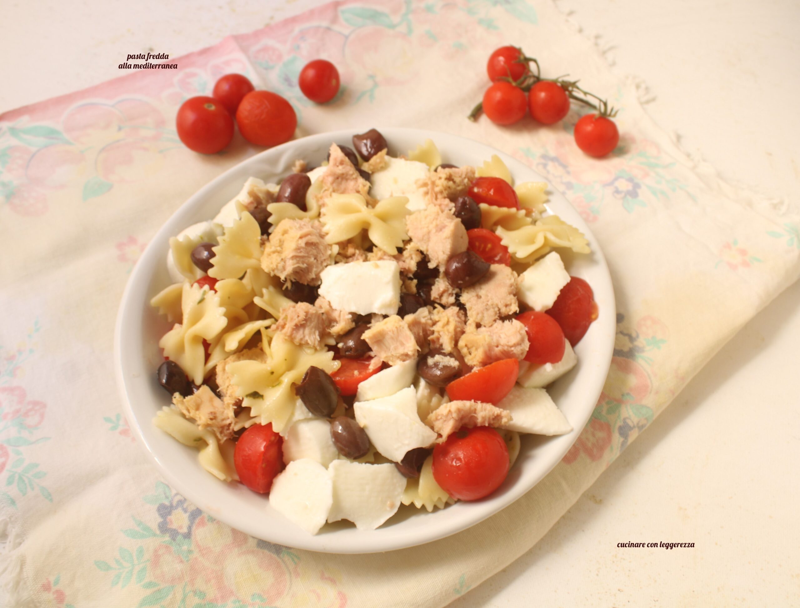 Pasta fredda alla mediterranea