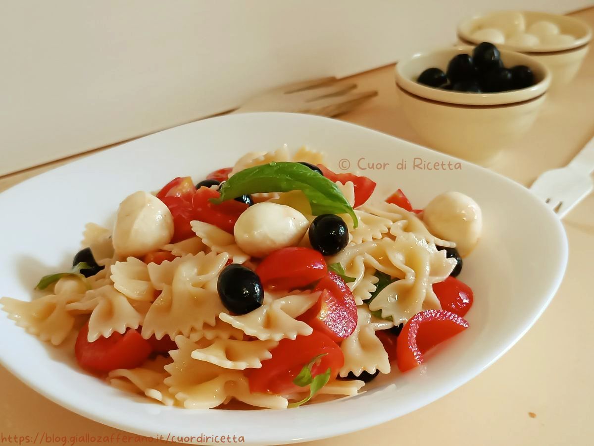 Pasta fredda alla mediterranea