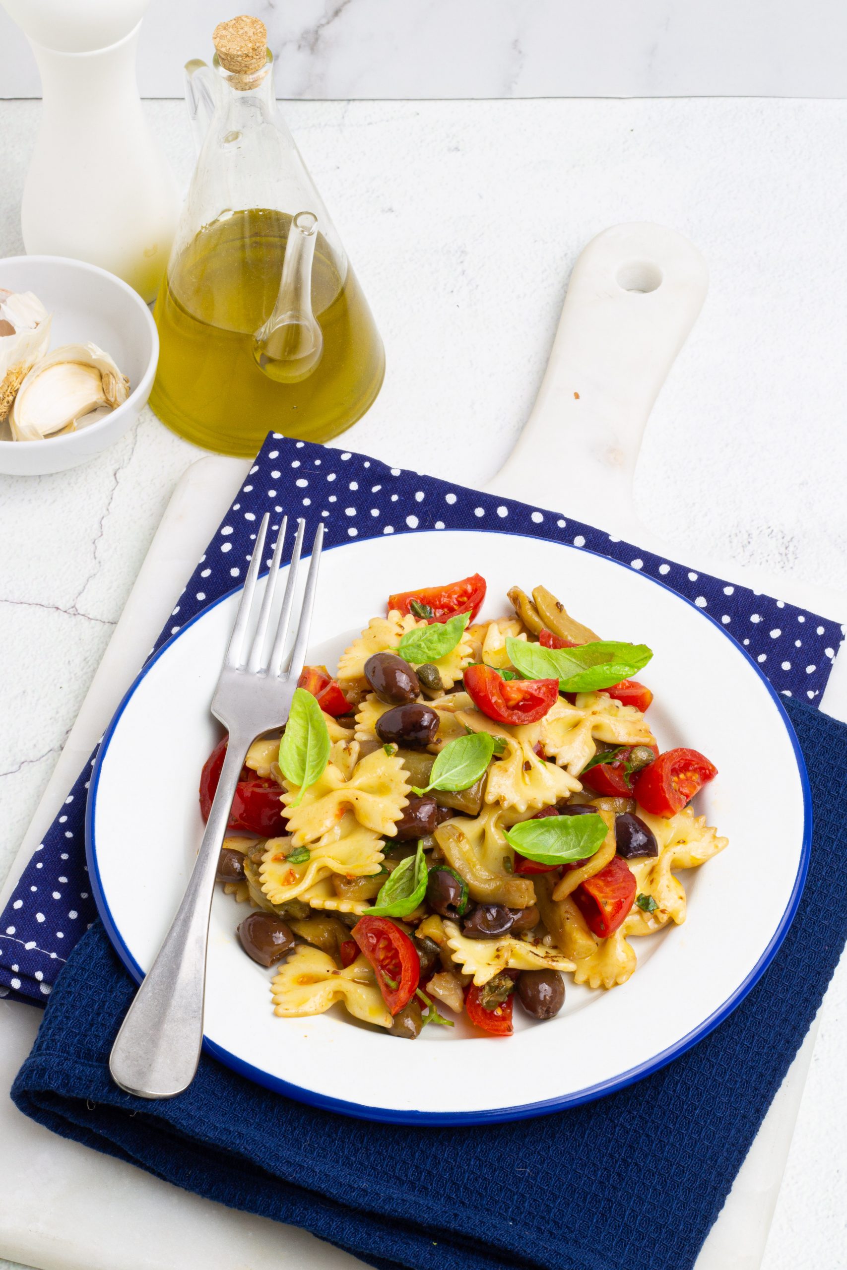 Pasta fredda alla siciliana