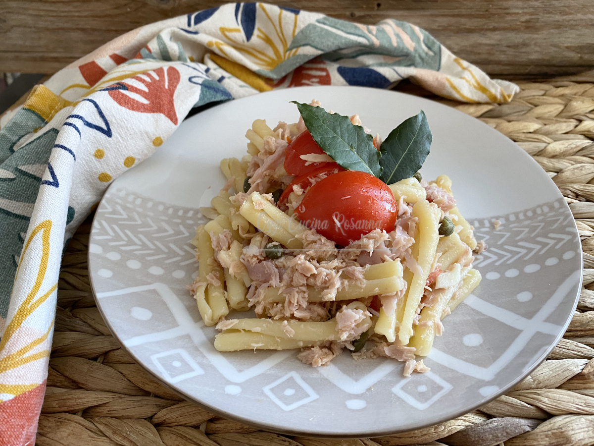 Pasta fredda con tonno