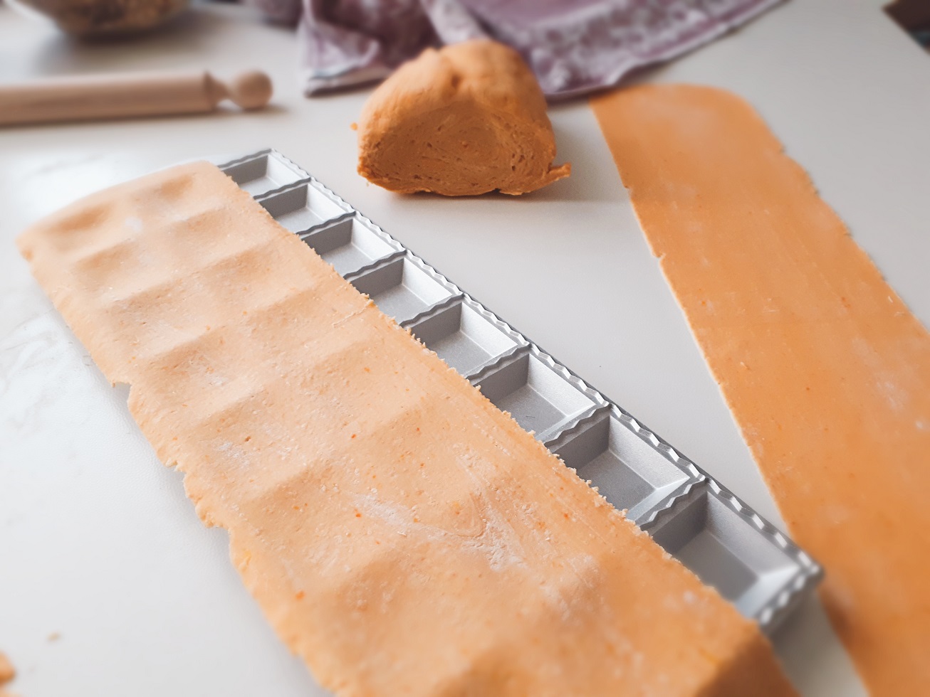 Pasta fresca alla zucca