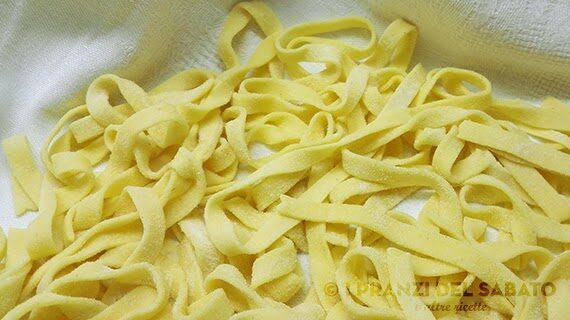 Pasta fresca all’uovo con semola di grano duro