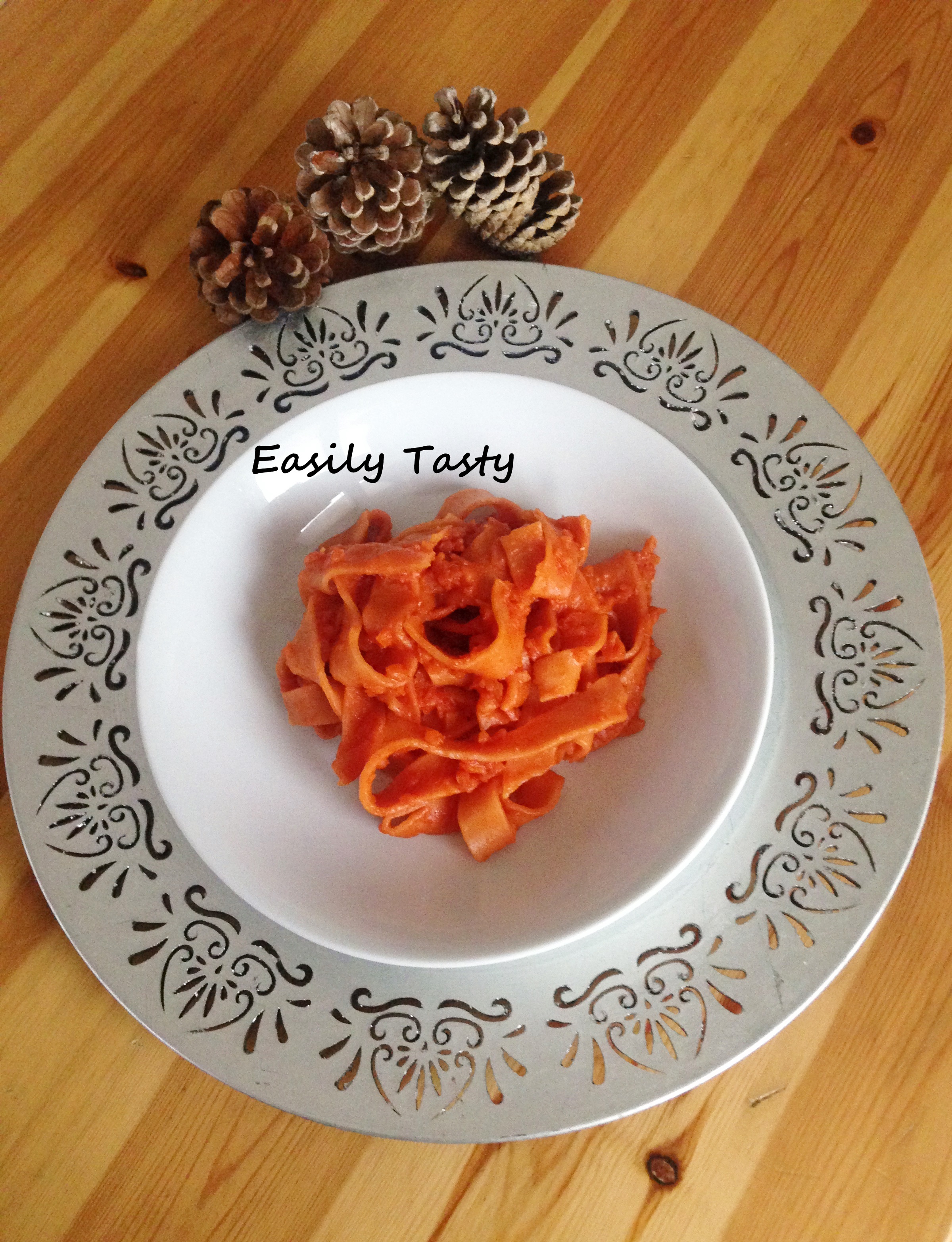 Pasta fresca con rag di carote