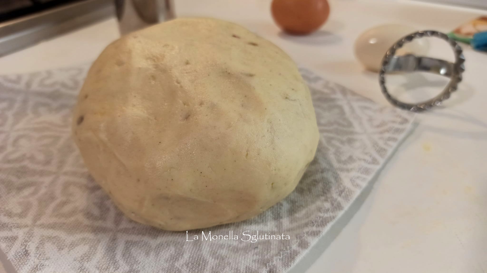 Pasta frolla al pistacchio senza glutine