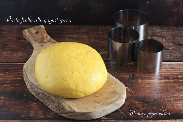 Pasta frolla allo yogurt greco
