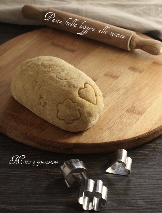 Pasta frolla leggera alla ricotta