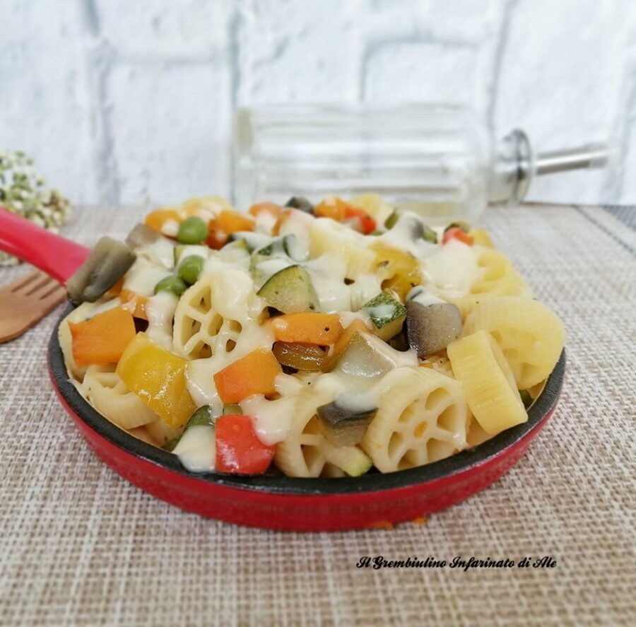 Pasta fumè vegetariana