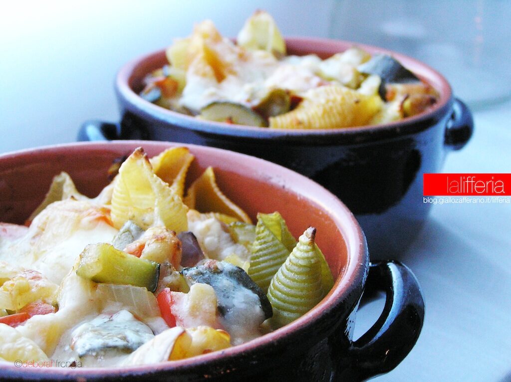 Pasta gratinata ai 5 colori