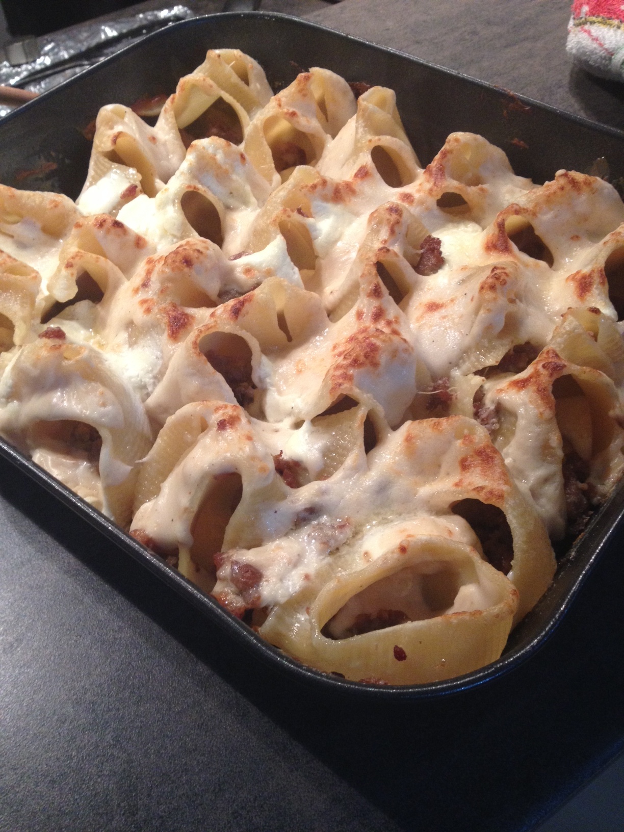 Pasta gratinata al forno