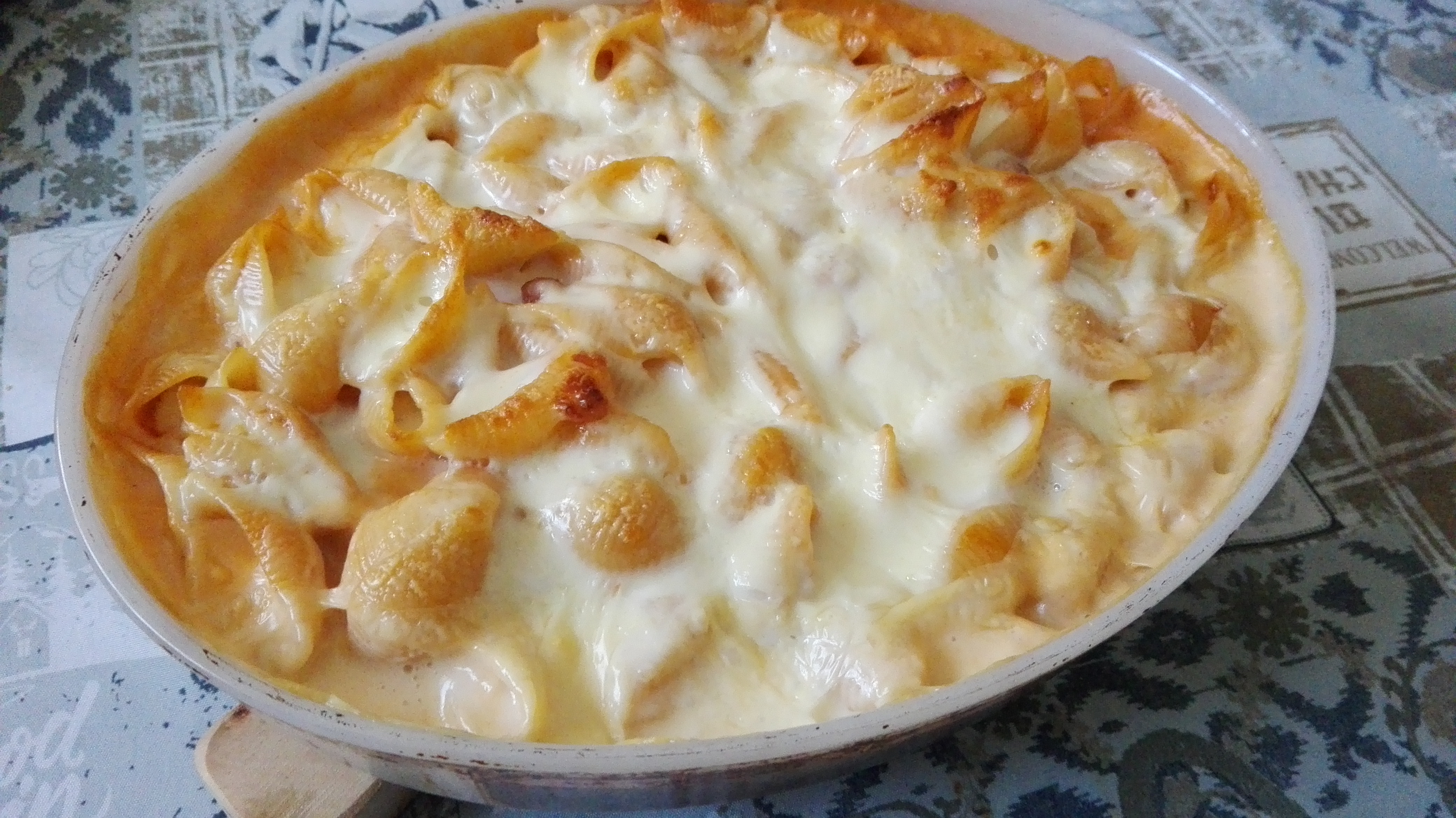 Pasta gratinata all’ amatriciana