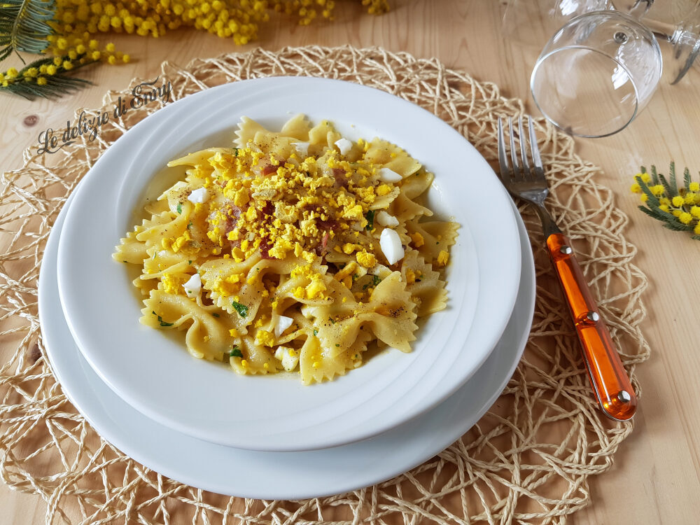 Pasta mimosa