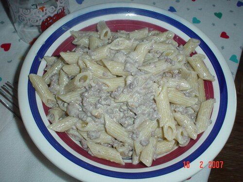 Pasta panna e noci