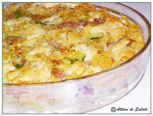 Pasta pasticciata al forno
