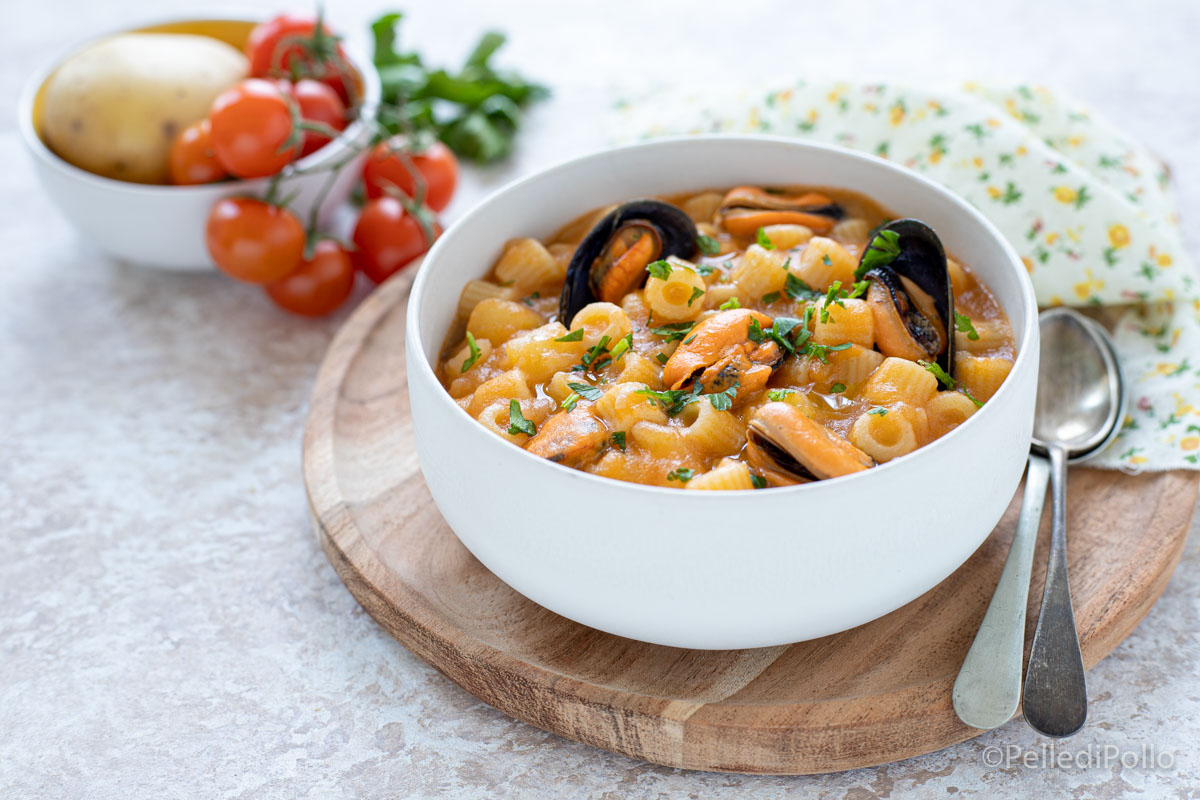 Pasta patate e cozze