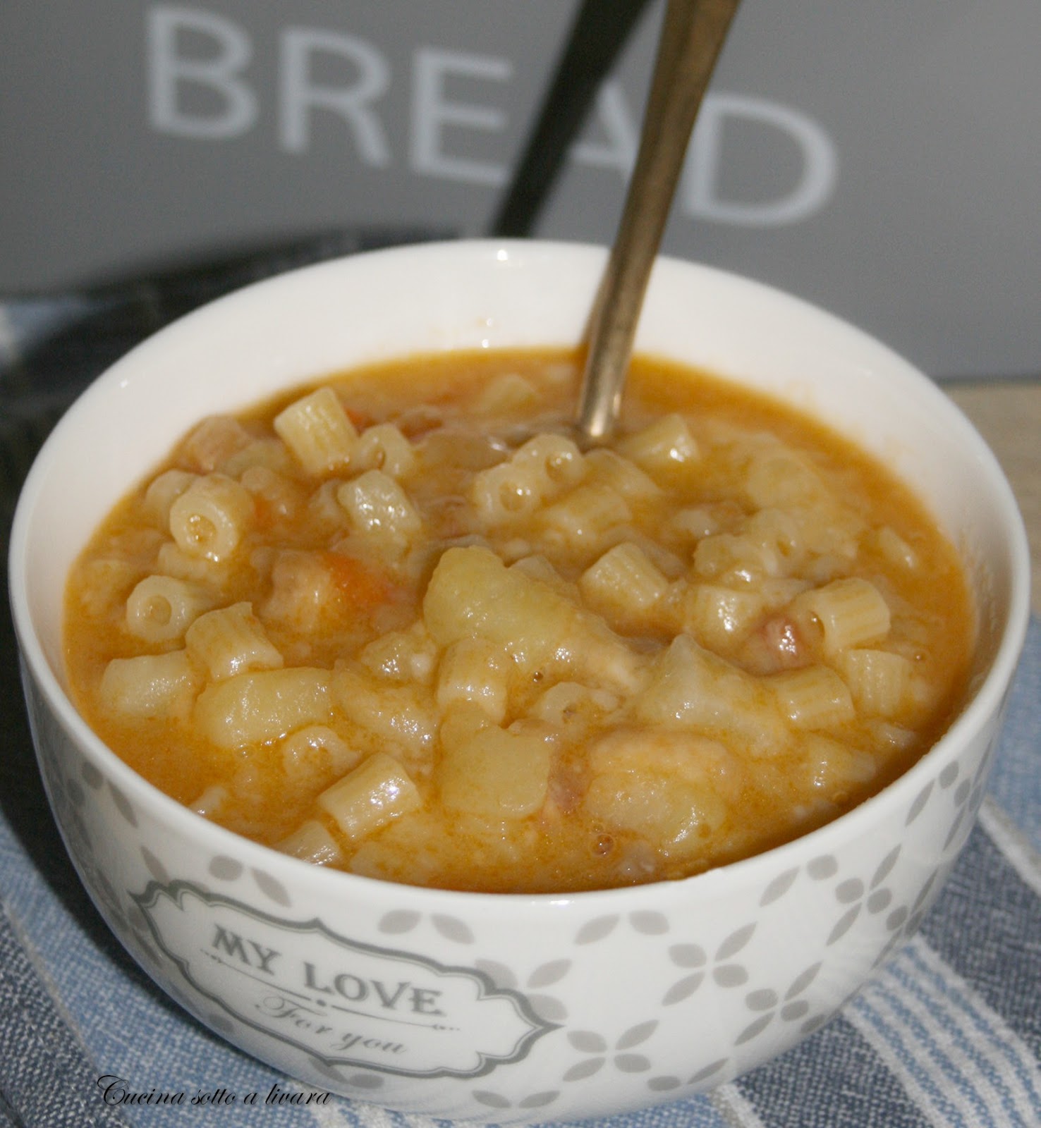 Pasta patate e provola