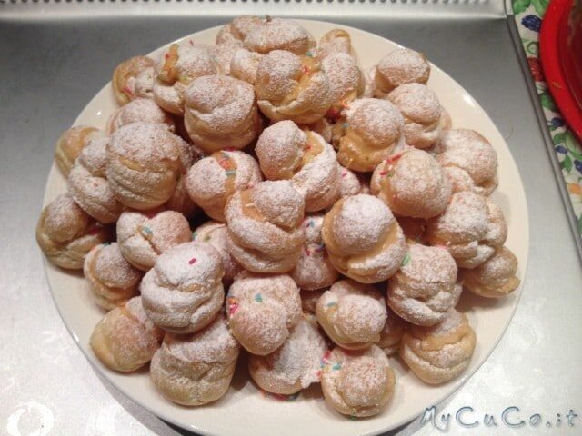Pasta per bignè e zeppole col Cuisine Companion, pasta choux