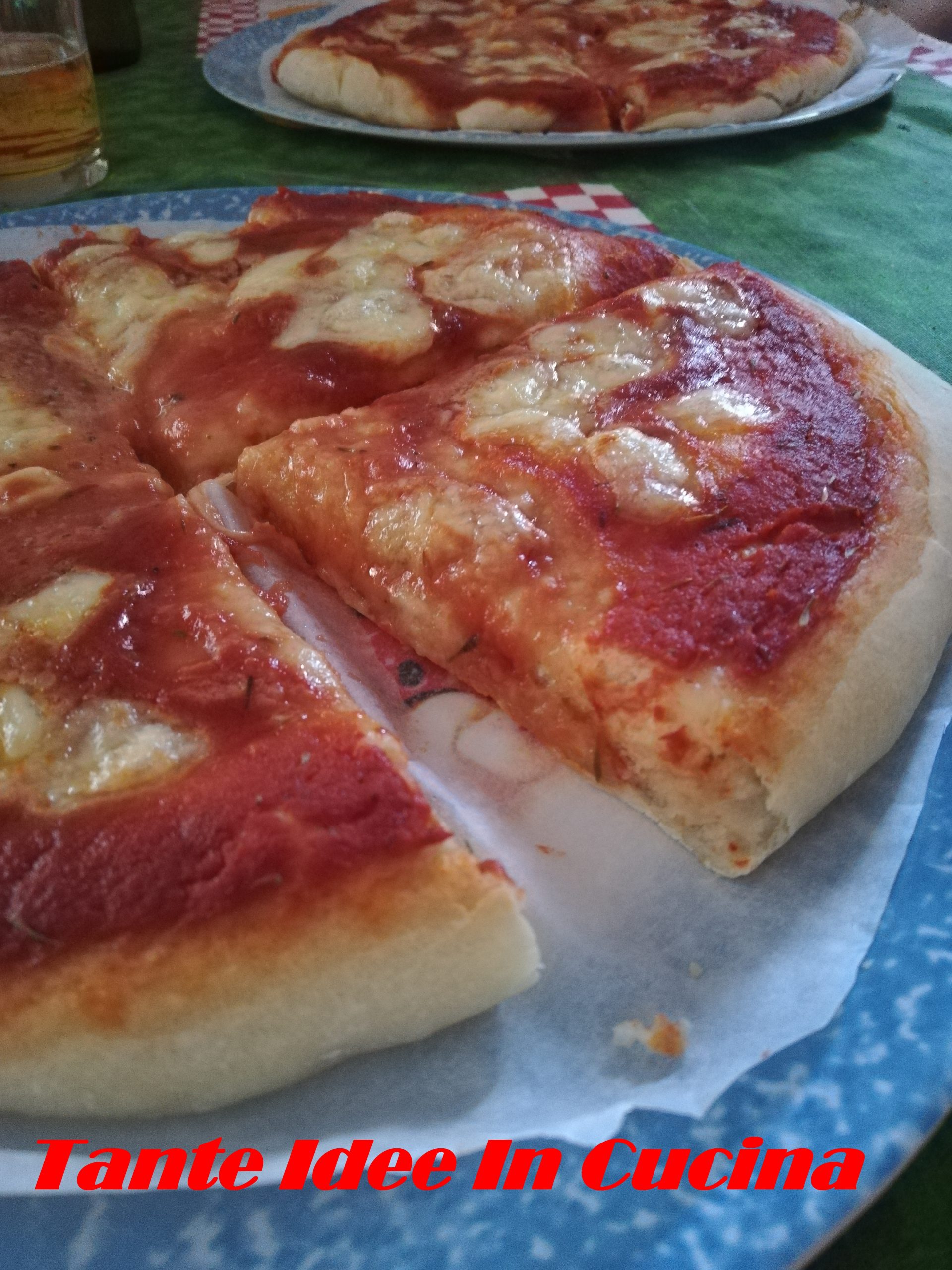 PASTA PER LA PIZZA CON LA TECNICA DELLE PIEGHE
