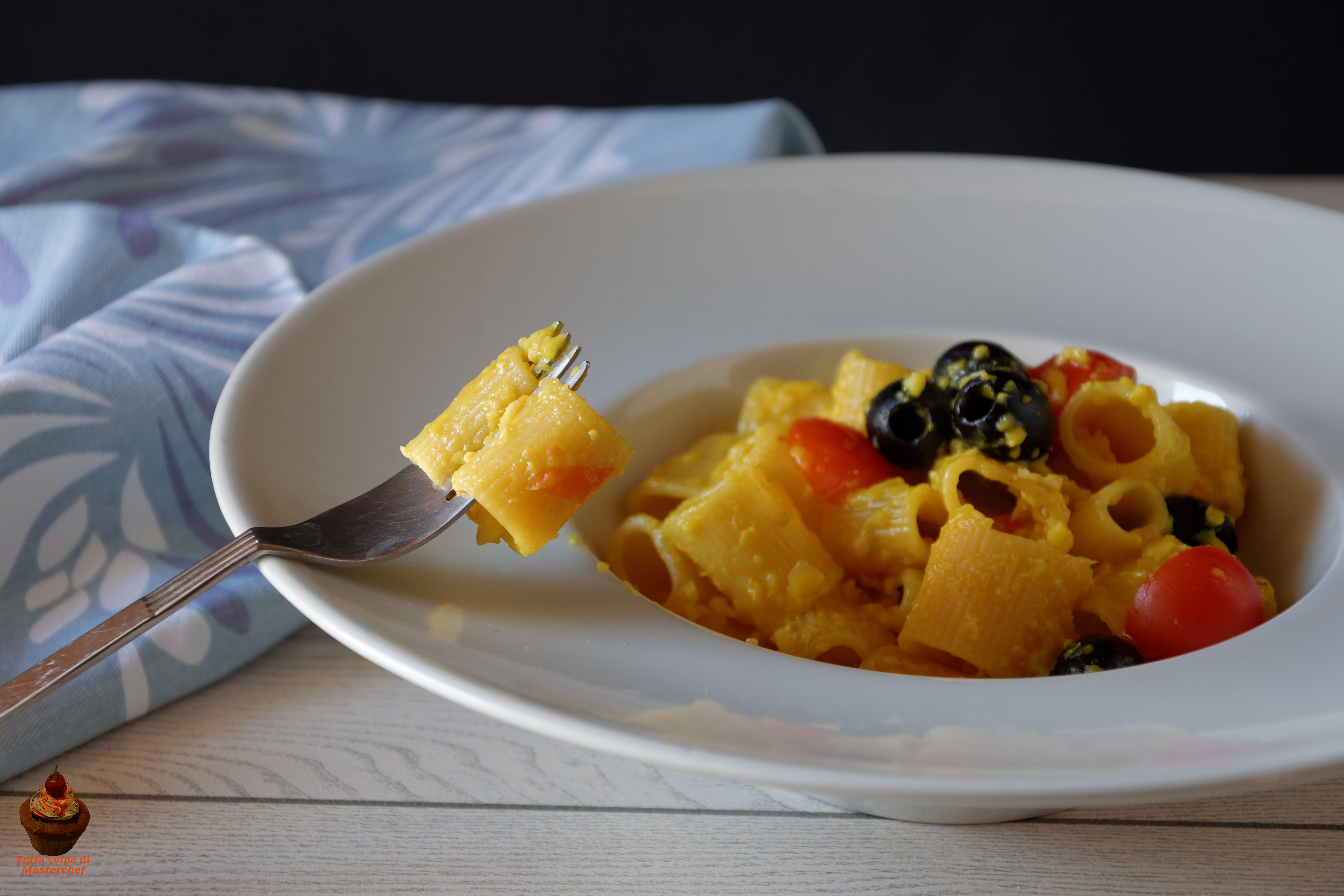 Pasta platessa e zafferano