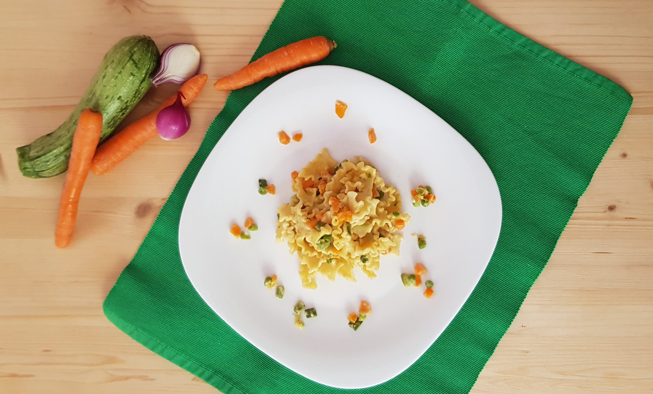 Pasta risottata alle verdure primaverili