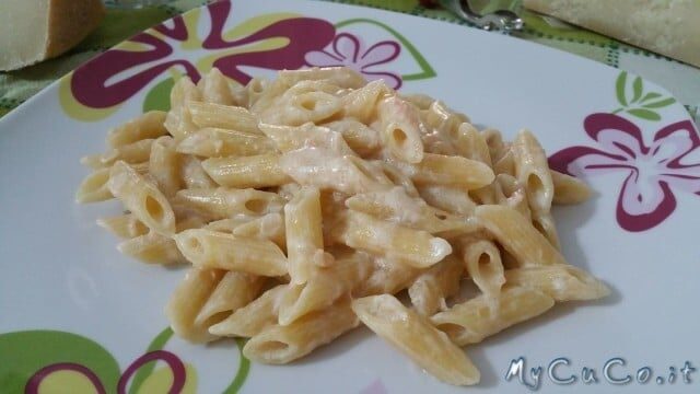 Pasta risottata panna e salmone con cuisine e i-companion moulinex