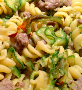 Pasta risottata zucchine e salsiccia – ricette cucò
