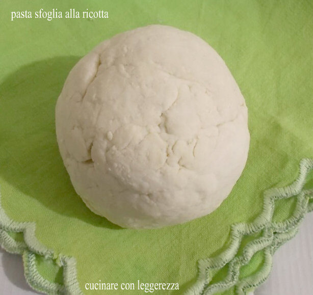 Pasta sfoglia alla ricotta