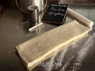 Pasta sfoglia fatta in casa - ricetta passo passo