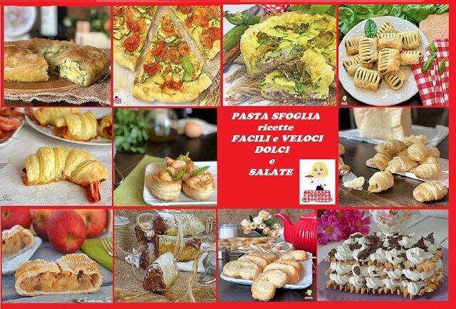 Pasta sfoglia ricette facili dolci e salate