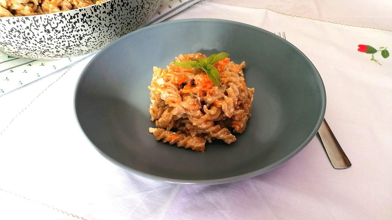 Pasta zucca e ricotta: cremosa, delicata e buonissima