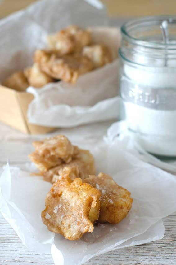 Pastella per baccalà fritto con farina e semola
