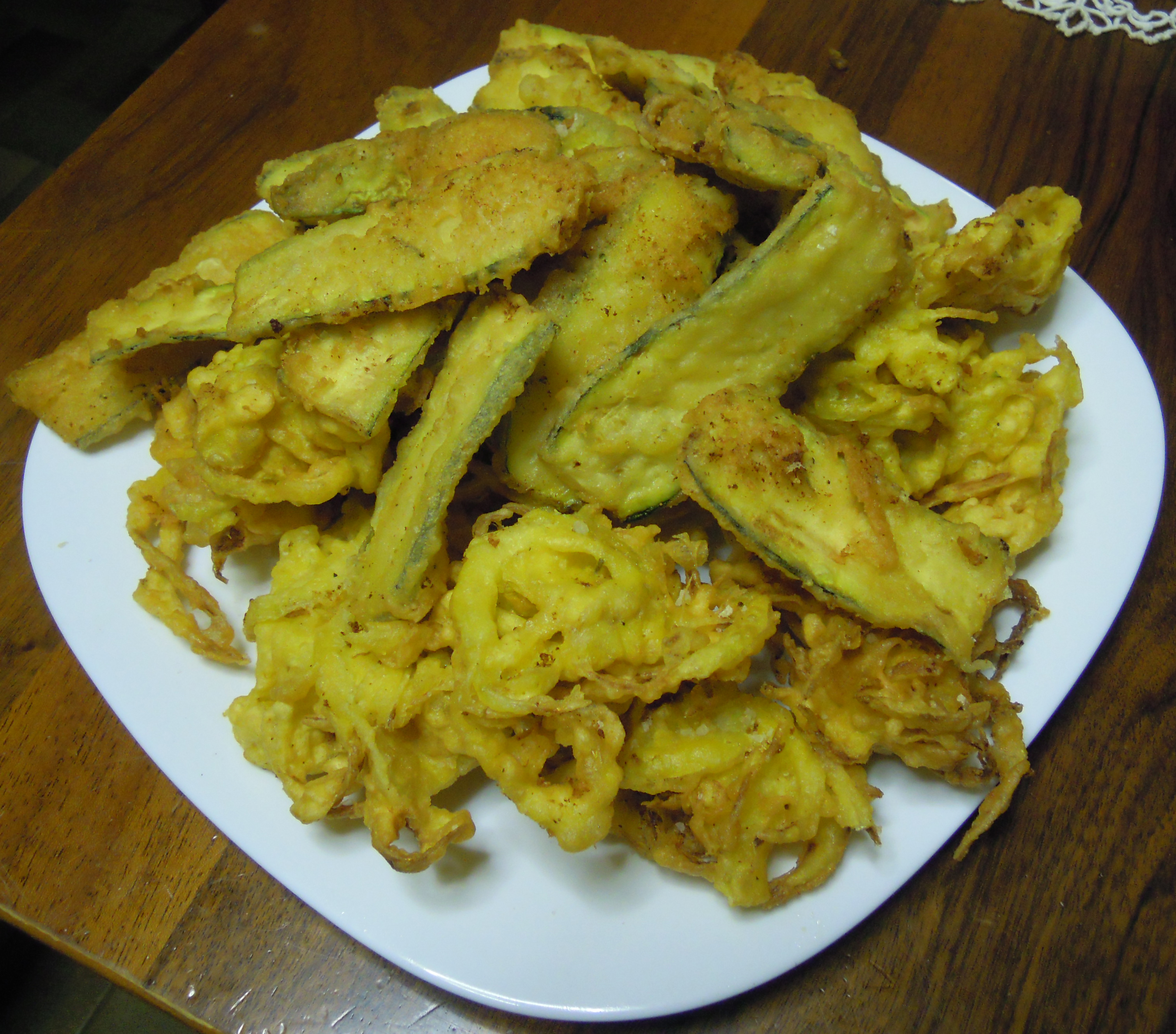 Pastella per fritture vegetali