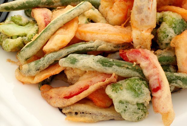 Pastella per verdure fritte