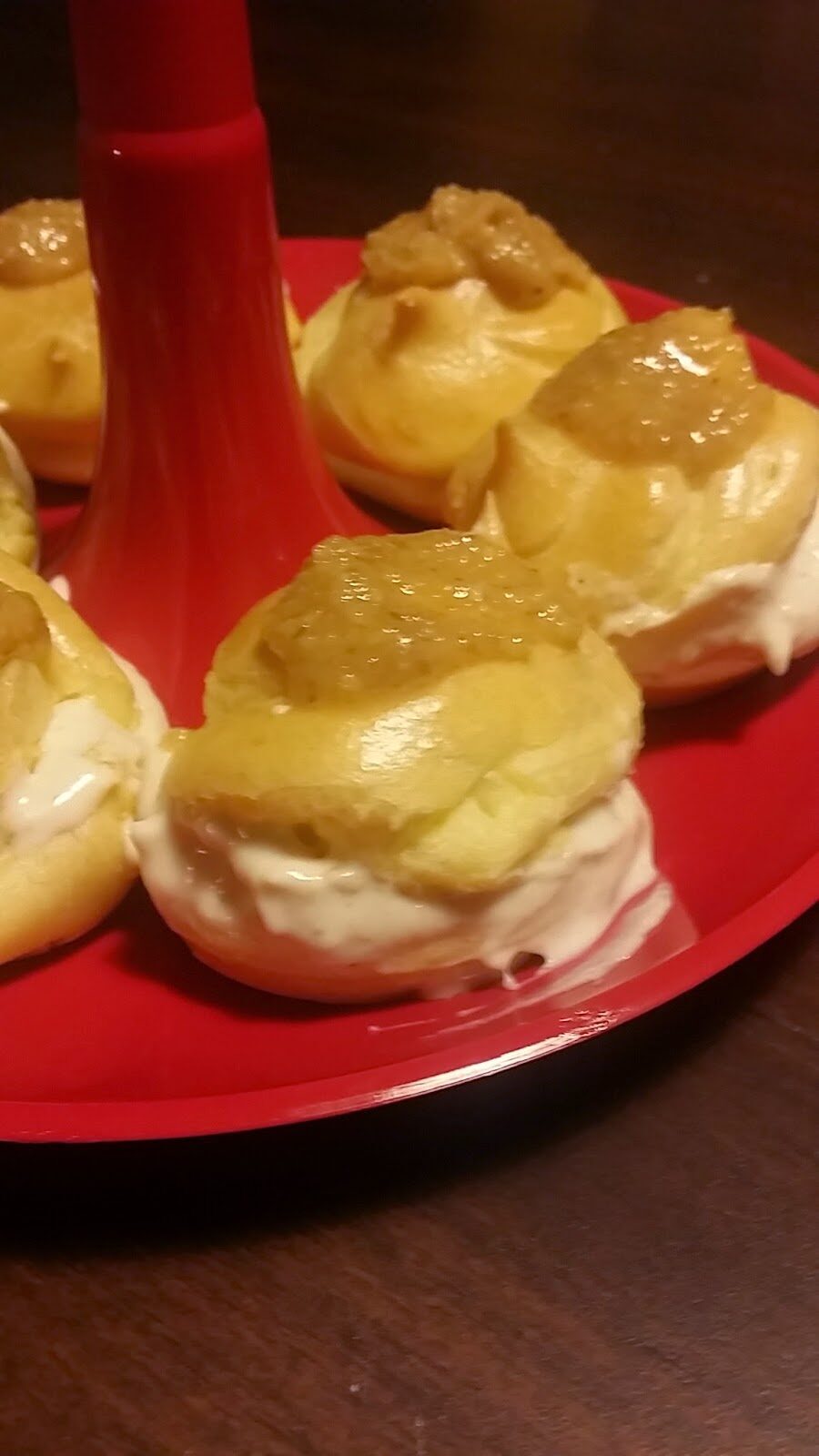 Pasticceria salata #2: bignè alla gorgonzola e noci