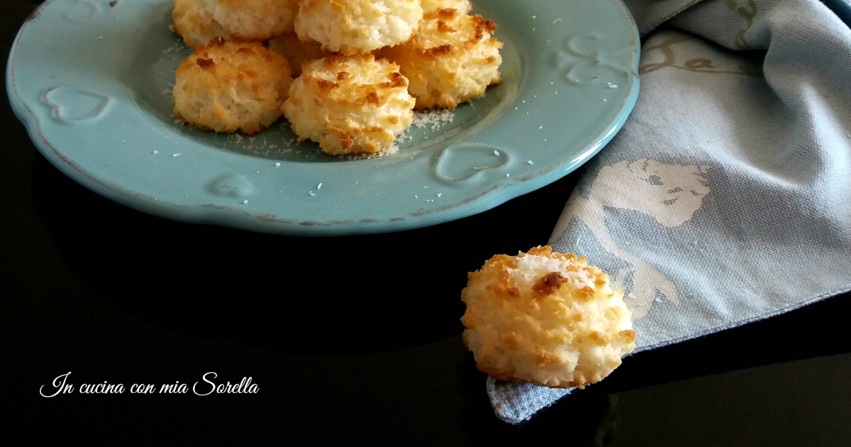 Pasticcini al cocco