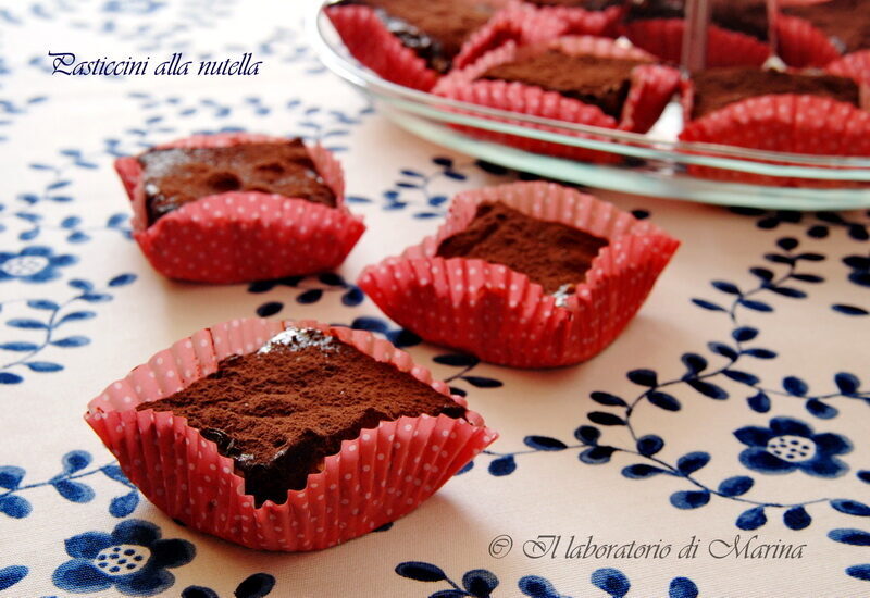 Pasticcini alla nutella