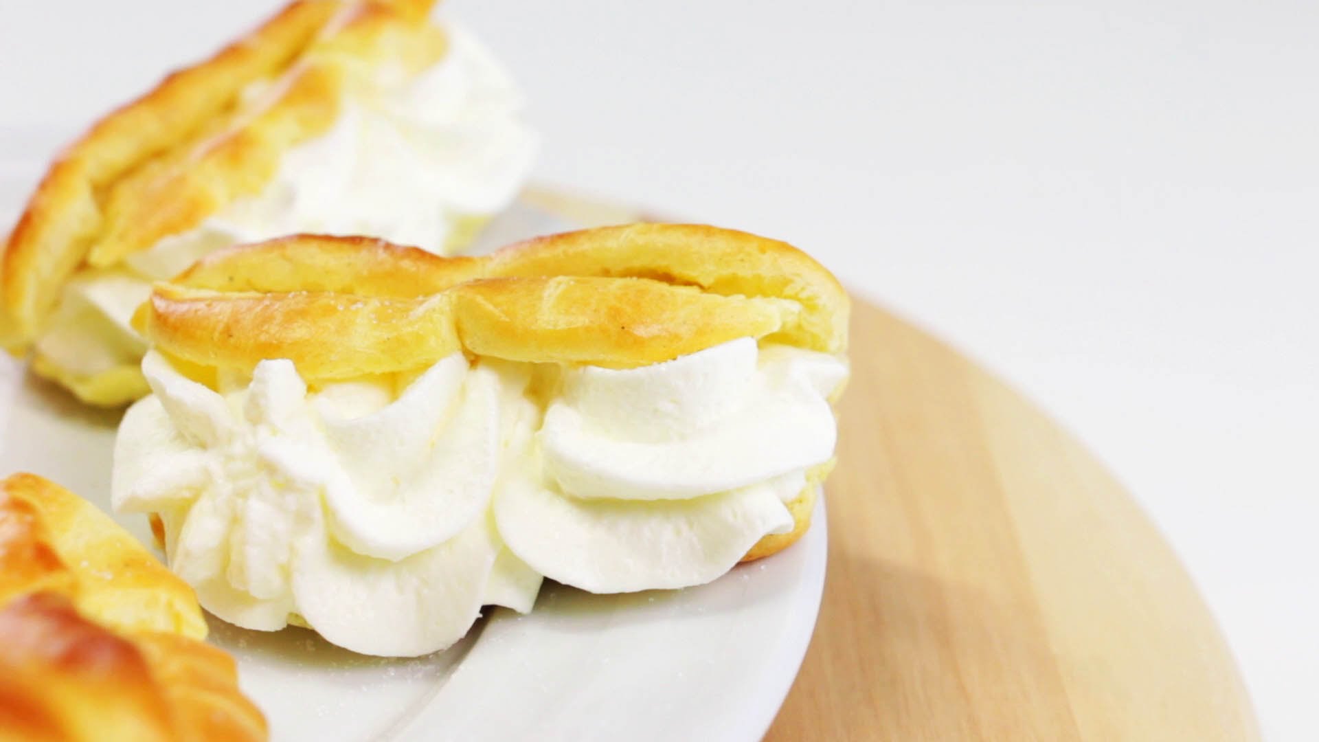 Pasticcini con la panna