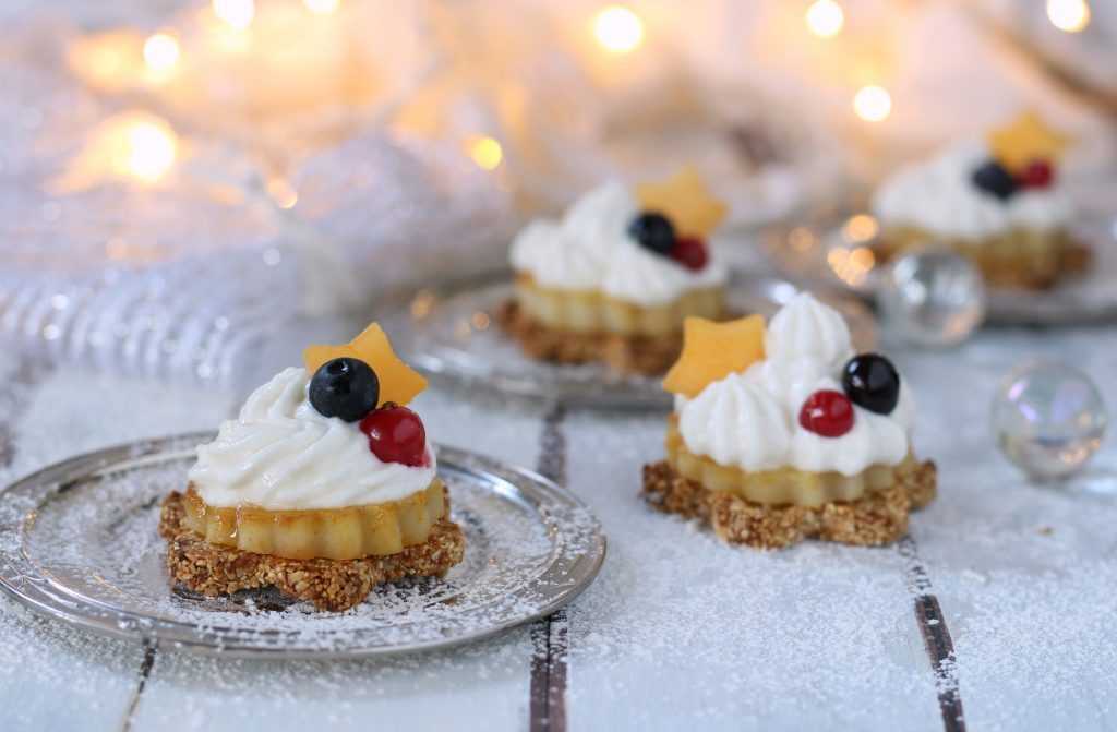 Pasticcini di sedano rapa con frosting al miele