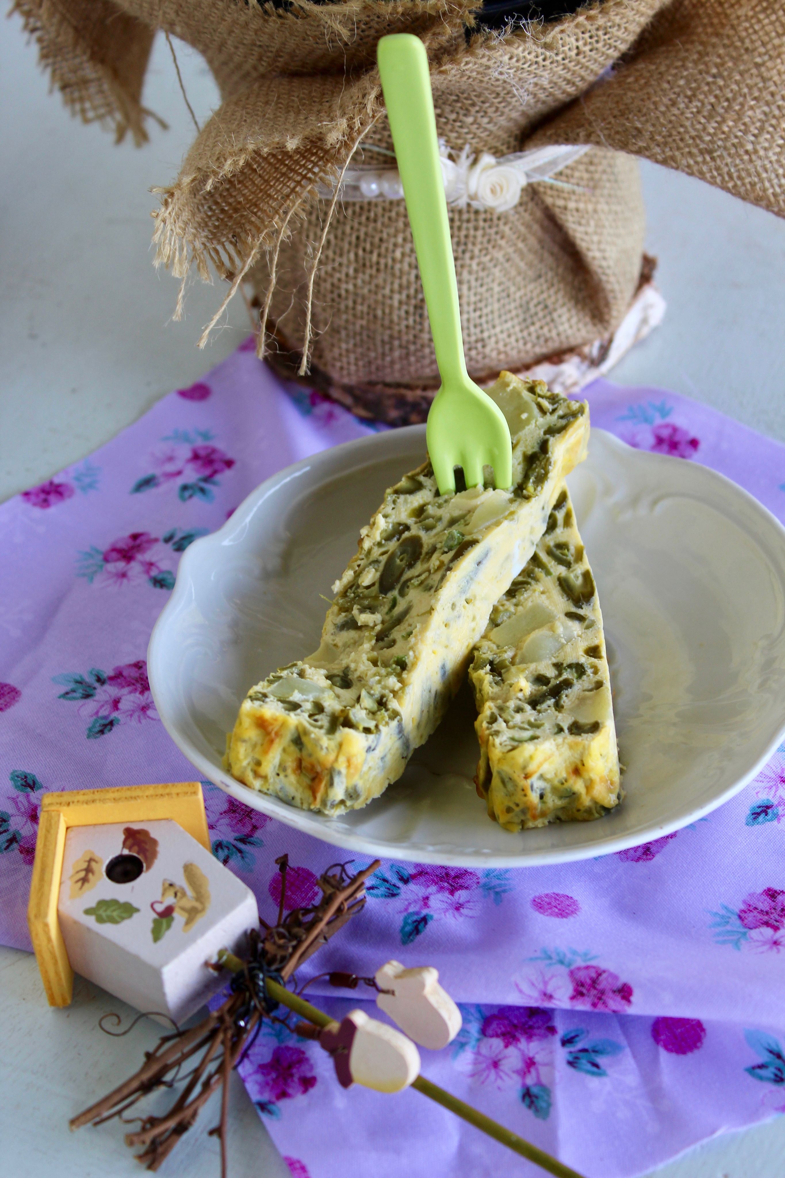 Pasticcio al forno di fagiolini e patate