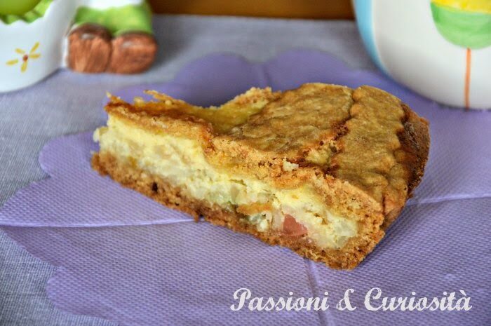 Pastiera con grano e riso