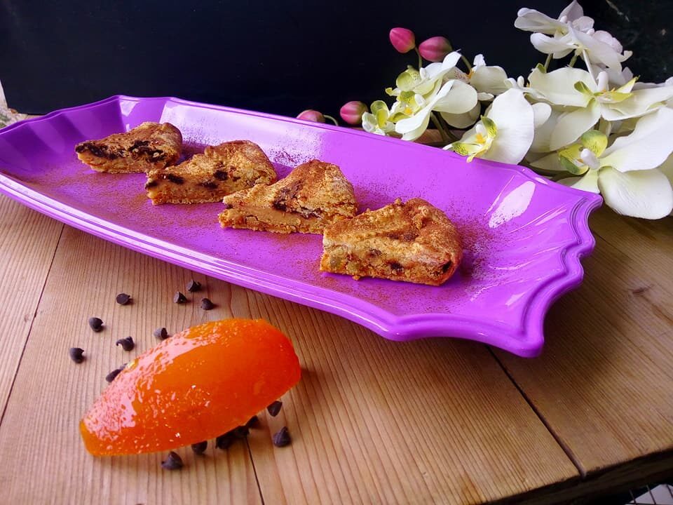Pastiera di riso e cioccolato senza glutine