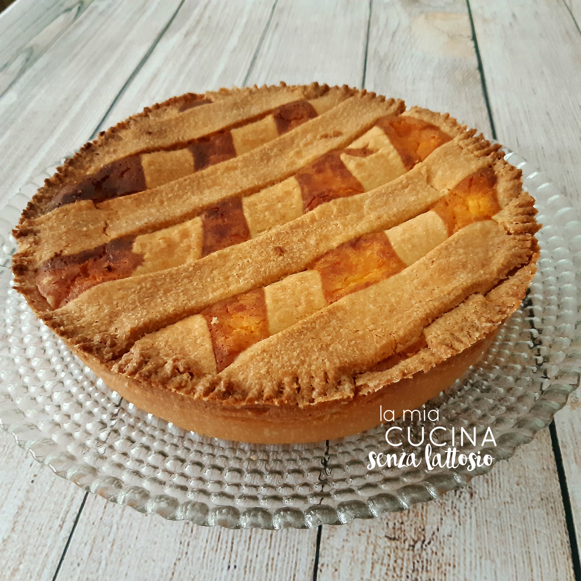 Pastiera napoletana senza canditi – senza lattosio