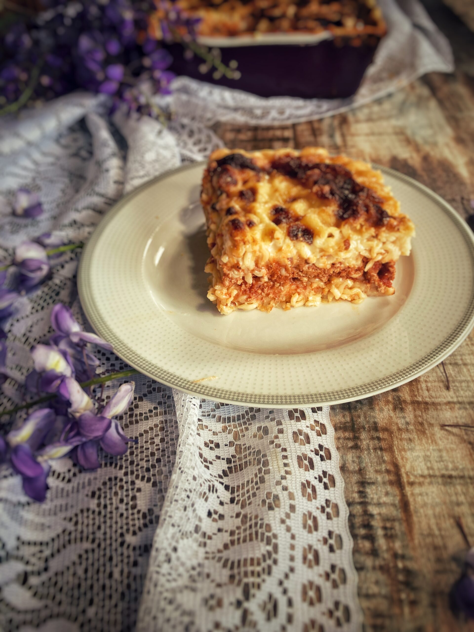 Pastitsio con udon (grecia)