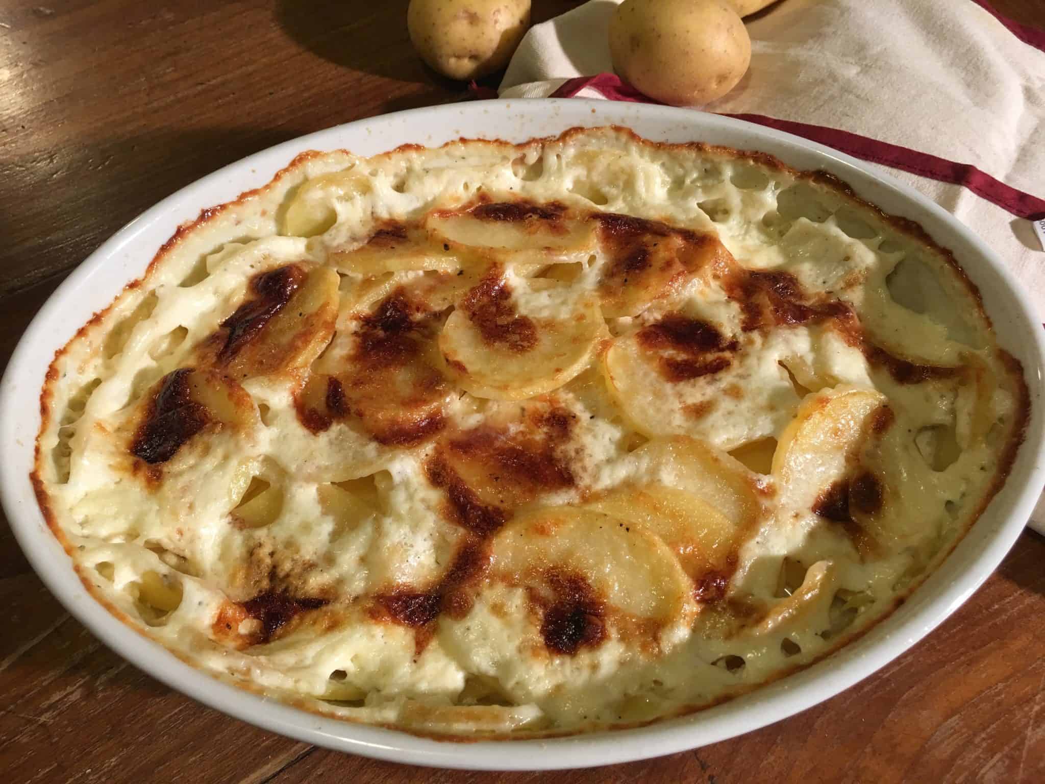 Patate affogate al latte